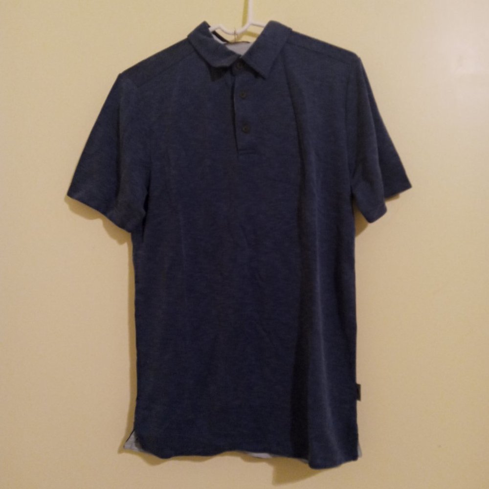 Royal Robbins Great Basin Polo (Collins Blue) Men's T Shirt Small NEW wi…